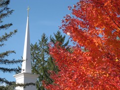 steeple autumn